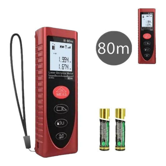 Medidor Láser 80m Digital 📏-STK-1023