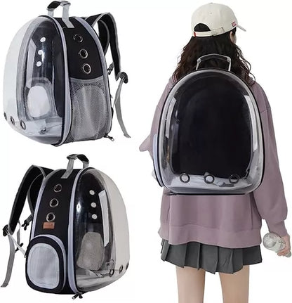 Mochila Transparente Mascotas 🐶🐱-STK-962