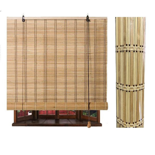 Cortina de Bambú Beige 90x180cm 🎋🏡-STK-1130