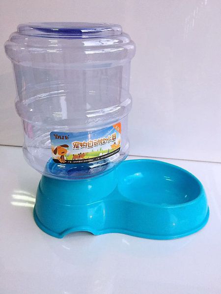 Dispensador de Agua Mascotas Celeste 💧🐾-STK-746