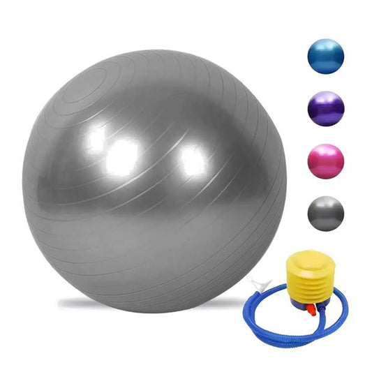Pelota de Yoga 75CM con Inflador 🧘-STK-1123
